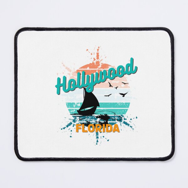 Item preview, Hollywood Florida Retro Exploding Sunset designed and sold by adriana-holmes.
