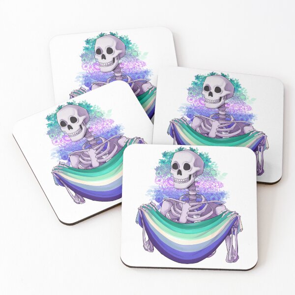 Aperçu de l'œuvre Gay Pride Skeleton créée et vendue par StarSketchMEH.