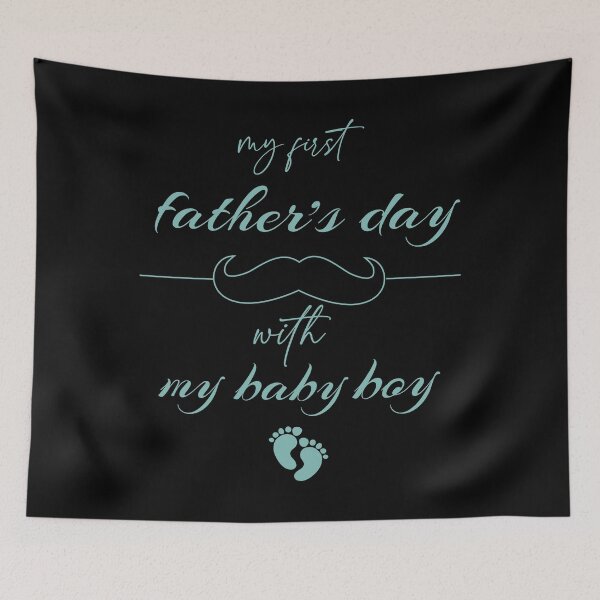 Item preview, my first father's day with my baby boy, , father's day gift, baby boy gift  designed and sold by adnane4off.