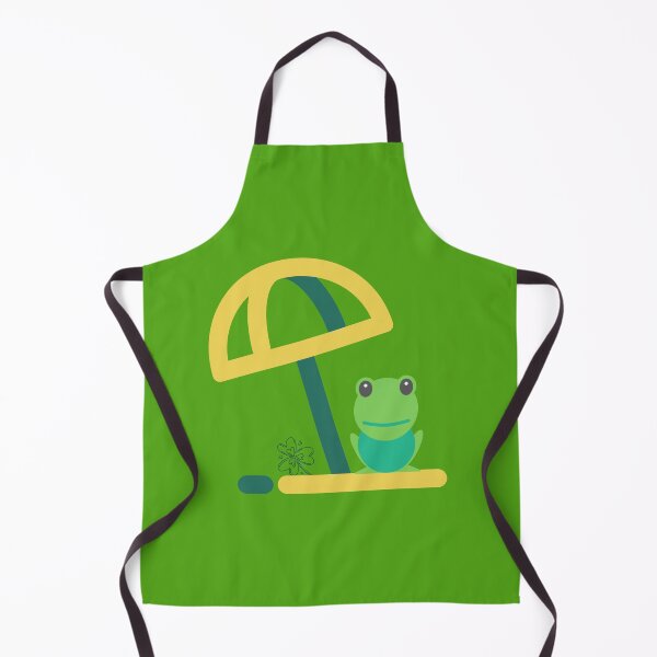 Item preview, Sea, Ocean, Beach, Shore, Summer, Vacation, Nature, A frog under an umbrella designed and sold by imhae.