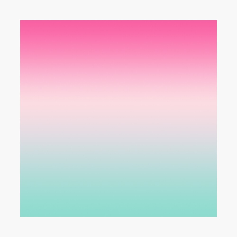 Ombre gradient digital illustration pastel colors