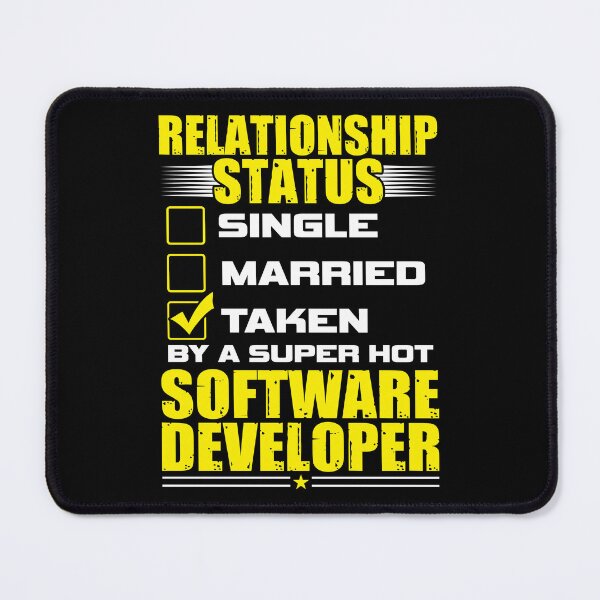 Item preview, Funny His and Her Software Developer Relationship Status designed and sold by haselshirt.