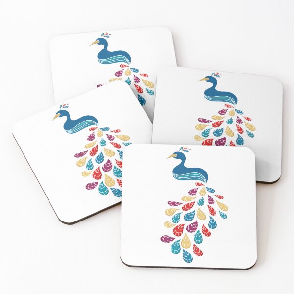 Item preview, Colorful peacock designed and sold by SibMa.