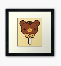 Chocolate Bear Framed Print