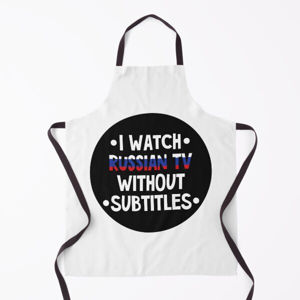 Item preview, I watch Russian TV without subtitles designed and sold by AnnaRuz.