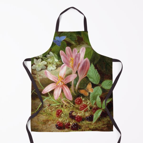 Item preview, Autumn Flower with Blackberries and butterfly ,Josef Lauer Herbstblume mit Brombeeren designed and sold by TeeARTHY.