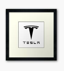 Tesla Motor Framed Print