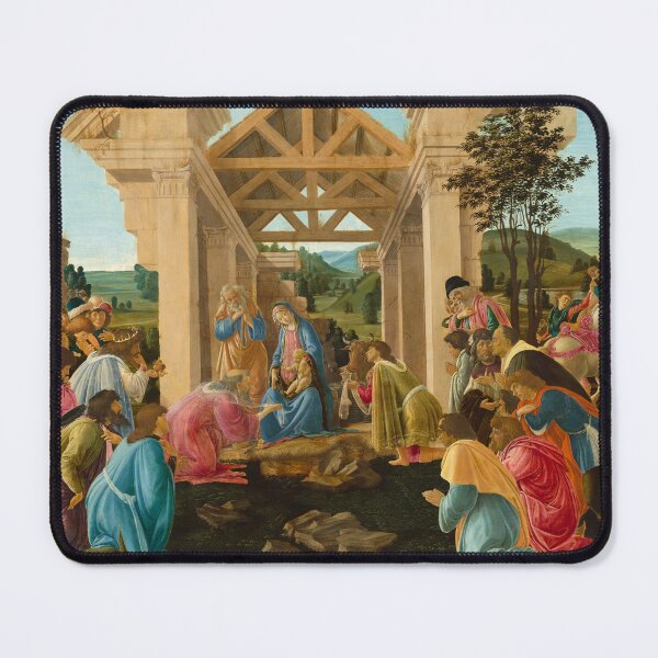 Item preview, The Adoration of the Magi | Sandro Botticelli | 1482 Renaissance Christian Gospel Art designed and sold by CJET.