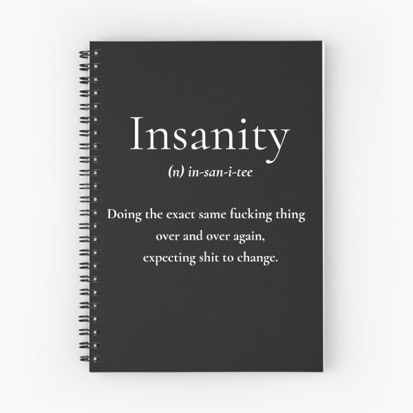 Item preview, Legendary Quotes - Definition of Insanity designed and sold by Frame-n-Play.