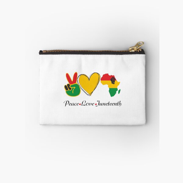 Item preview, Peace Love Juneteenth, Freedom Day America African designed and sold by Shirtflyer.