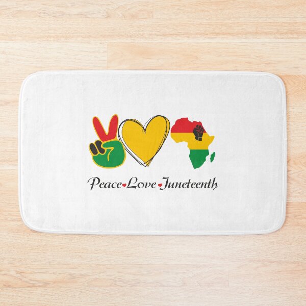 Item preview, Peace Love Juneteenth, Freedom Day America African designed and sold by Shirtflyer.