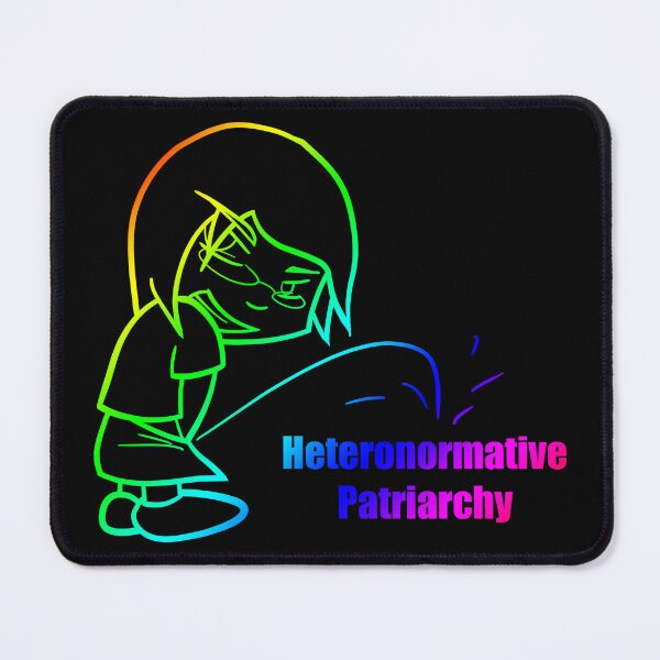 Item preview, Pee on the Hetero Patriarchy (gradient lines) designed and sold by jaifriedpork.