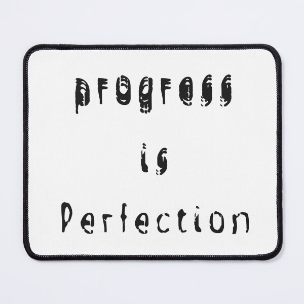 Item preview, progress is perfection designed and sold by zupperman.