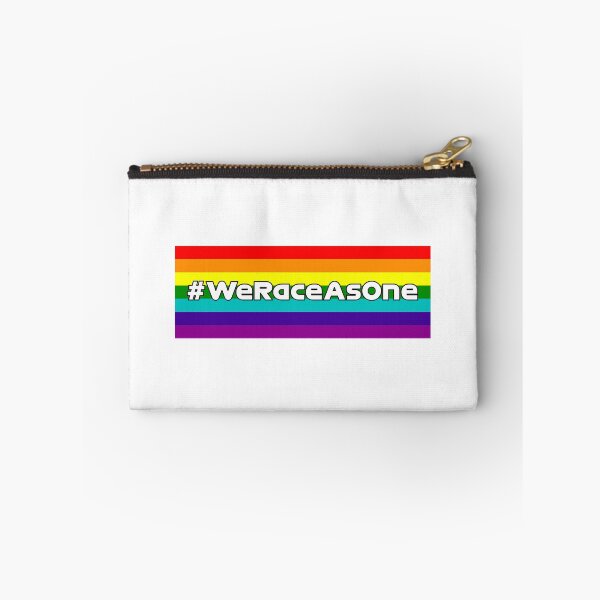 Item preview, #WeRaceAsOne Flag Version - LGBT Pride Colors designed and sold by FilipeFerreira.