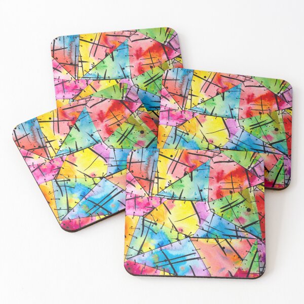 Item preview, Abstract geometric triangles pattern designed and sold by cutecrazytshirt.