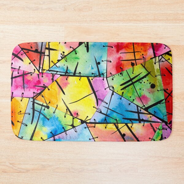 Item preview, Abstract geometric triangles pattern designed and sold by cutecrazytshirt.