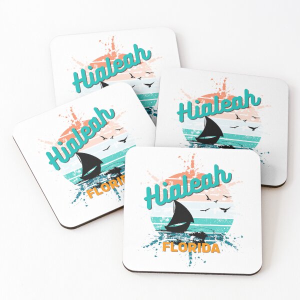 Item preview, Hialeah Florida Retro Exploding Sunset designed and sold by adriana-holmes.