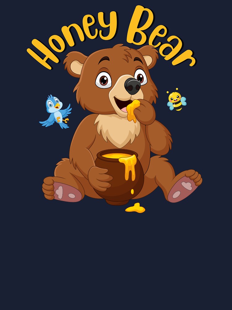 Cute Bear Honey Bear