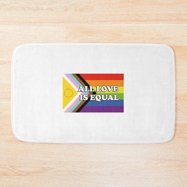 Item preview, Inclusive Pride Progress Flag ALL LOVE IS EQUAL designed and sold by Inspirationmotivation.
