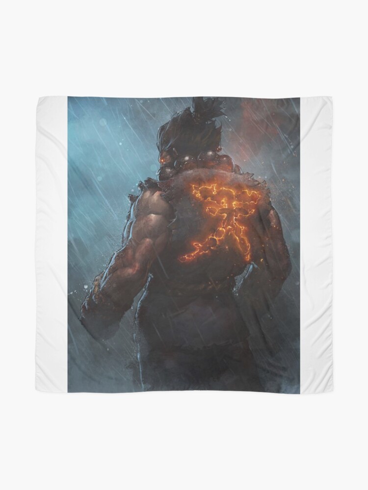 Akuma Street Fighter Poster Kanji Art Board Print for Sale by