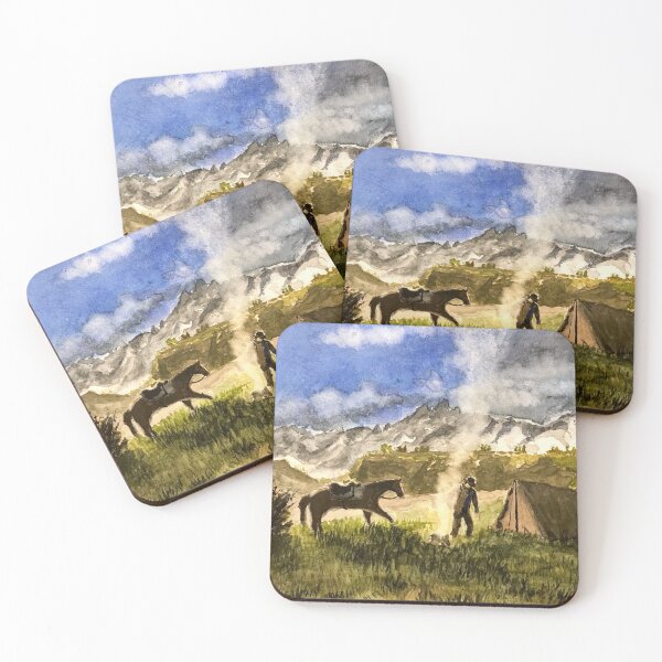 Item preview, Making Camp - Arthur Morgan designed and sold by jbrannenmedia.