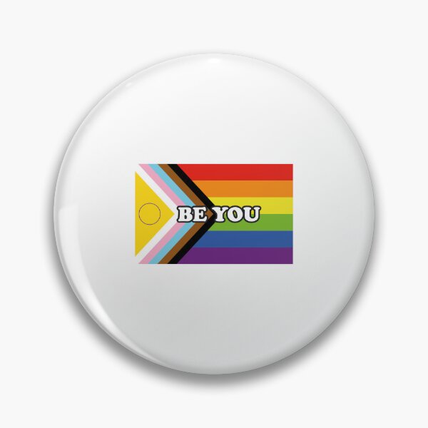 Item preview, Inclusive Pride Progress Flag BE YOU designed and sold by Inspirationmotivation.