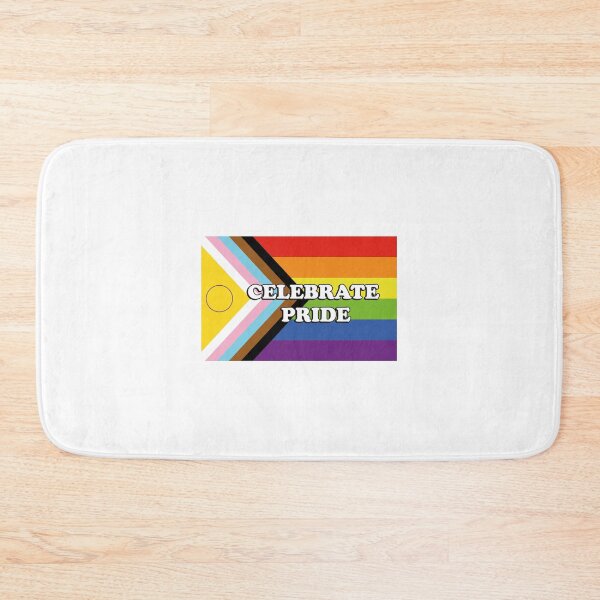 Item preview, Inclusive Pride Progress Flag CELEBRATE PRIDE designed and sold by Inspirationmotivation.