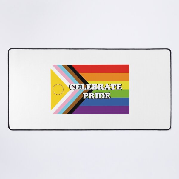 Item preview, Inclusive Pride Progress Flag CELEBRATE PRIDE designed and sold by Inspirationmotivation.