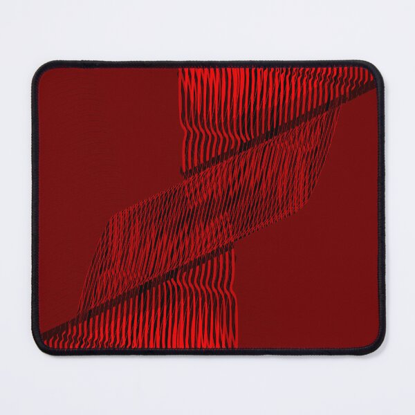 Item preview, Red lines interlaced designed and sold by dominiquelandau.