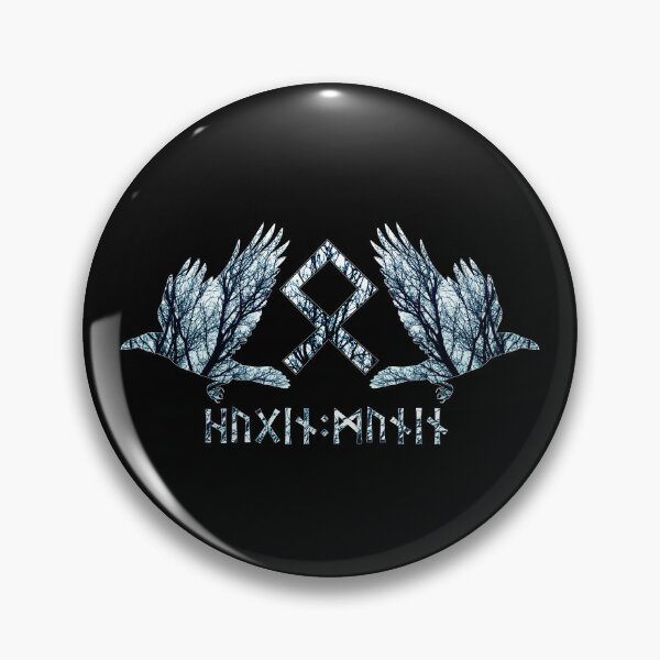 Item preview, Huginn and Muninn designed and sold by Faust-ART Design.