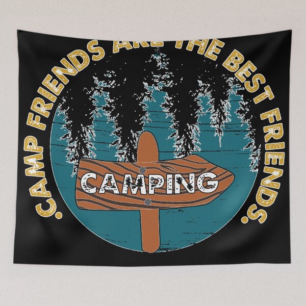 Item preview, Camp Friends Are The Best Friends designed and sold by hattem.