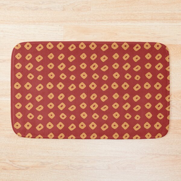 Item preview, Red and Yellow Tie Dye Ancient Peruvian Nazca Weaving Pattern, Peru Tribal Design designed and sold by Art-and-Archaeo.