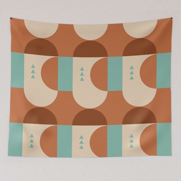 Artikelvorschau, Abstract Geometric Shapes with Earth Tones entworfen und verkauft von cerenalkan.