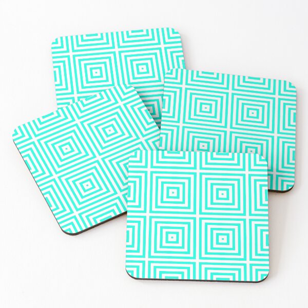 Item preview, Labyrinth (white on azure) designed and sold by Fangirlsleep.