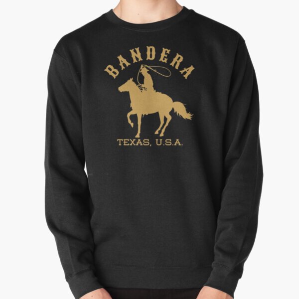 Artikel-Vorschau von Bandera Texas U.S.A. im Vintage-Stil – Gold – Cowboy / Western / Wilder Westen, designt und verkauft von TimelessLocales.