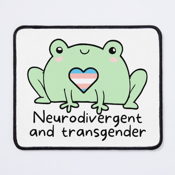 Item preview, Neurodivergent and transgender pride designed and sold by ThoughtJumble.