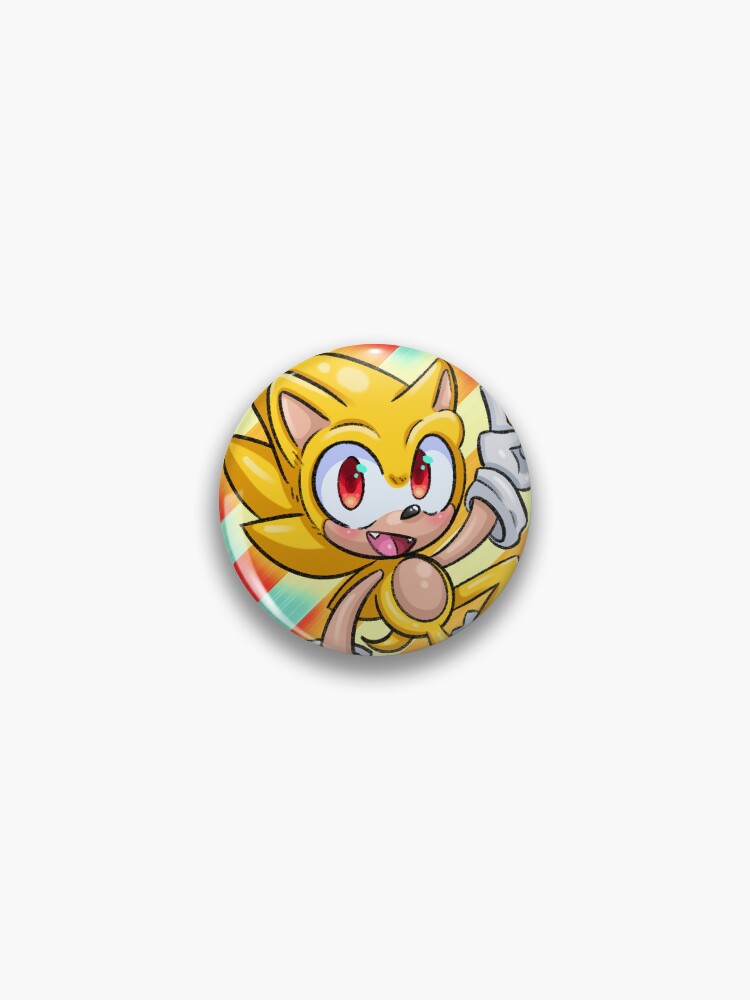 Fleetway Super Sonic Pin for Sale by utter-dismae