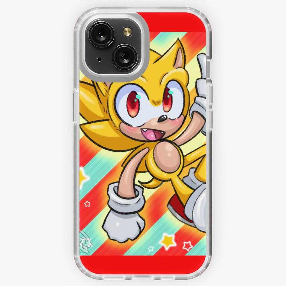 Super Sonic from the Sonic The Hedgehog 2 Movie Digital Print iPad Case &  Skin for Sale by AniMagnusYT