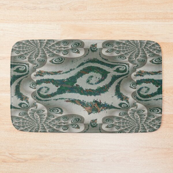 Item preview, Volksbolts/KABFA Designs Green Swirl Pattern  designed and sold by KABFA Designs.