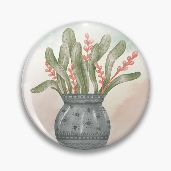 Artikelvorschau, Watercolor Plant in Pot entworfen und verkauft von HappyLifeCreate.