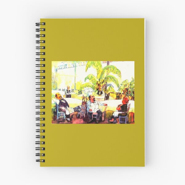 Item preview, A Chef, Three Waiters And Waitress Awaiting Customers designed and sold by DonSylvester.