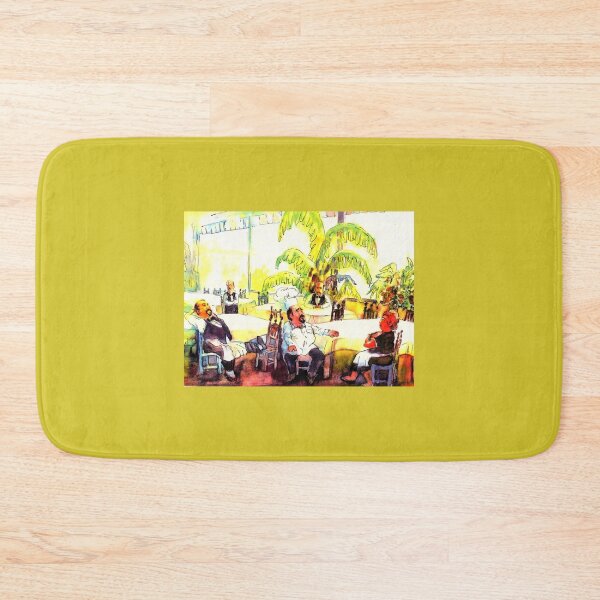 Item preview, A Chef, Three Waiters And Waitress Awaiting Customers designed and sold by DonSylvester.