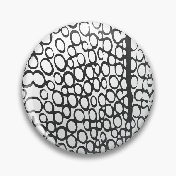 Item preview, Black and White Circle Ring Pattern designed and sold by MyArt23.