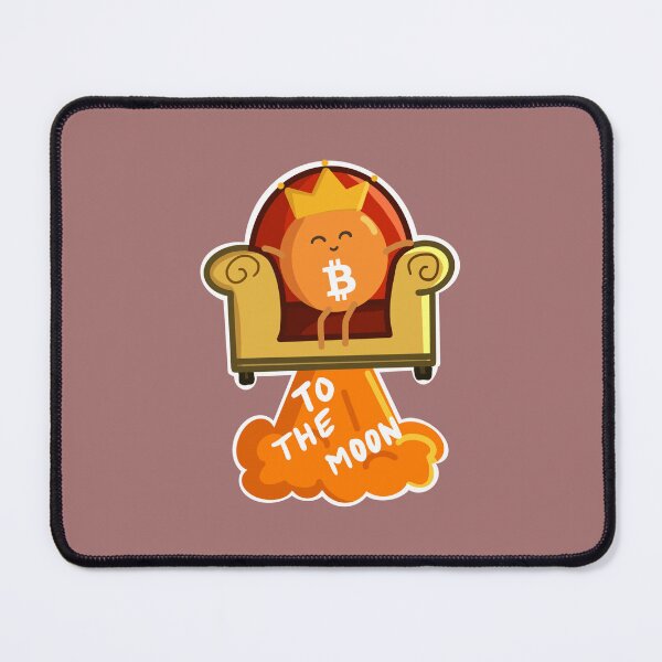 Item preview, Crypto Bitcoin btc King - Kawaii designed and sold by Crypmetal.