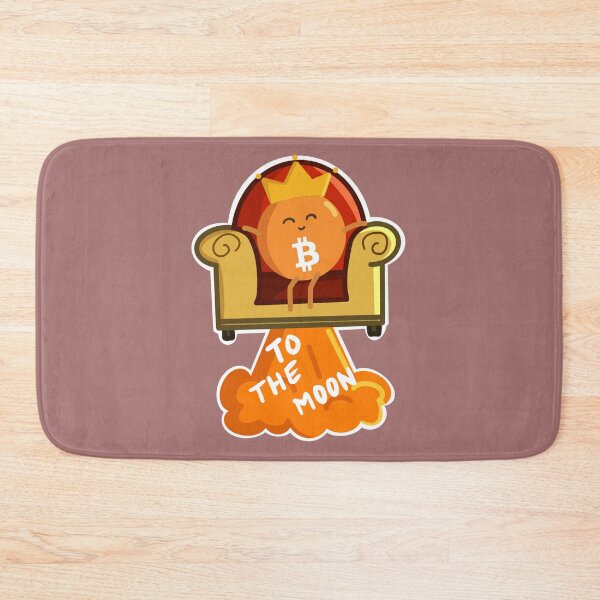 Item preview, Crypto Bitcoin btc King - Kawaii designed and sold by Crypmetal.