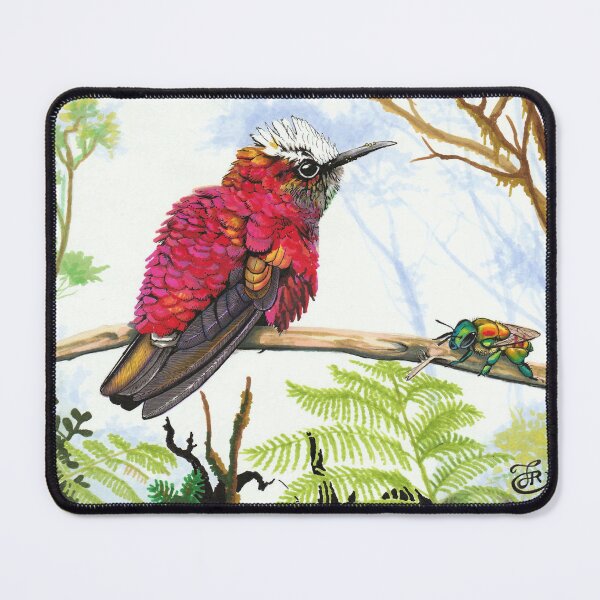 Item preview, Snow Capped Hummingbird designed and sold by Jessicas-Corner.