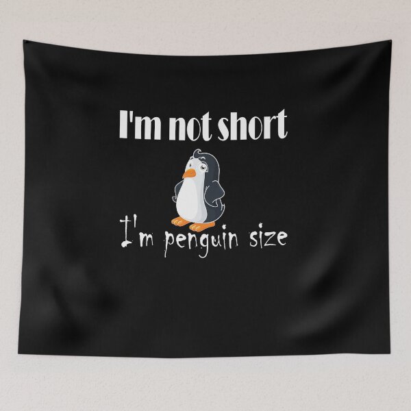 Item preview, I'm not short I'm penguin size Shirt, penguin, Funny Shirt, Valentine Shirt gift, Valentine Day Cut File, gift for Mom, dad gift, gift for birthday  designed and sold by GAIDREDA.