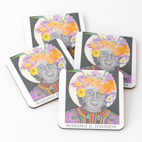 Item preview, Marsha P. Johnson Portrait designed and sold by VerlenaJohnson.