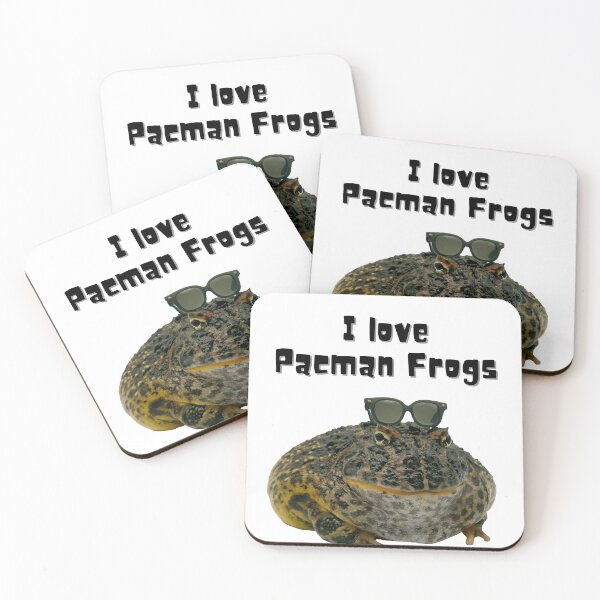 Item preview, I love Pacman Frogs designed and sold by LimetheFrog.
