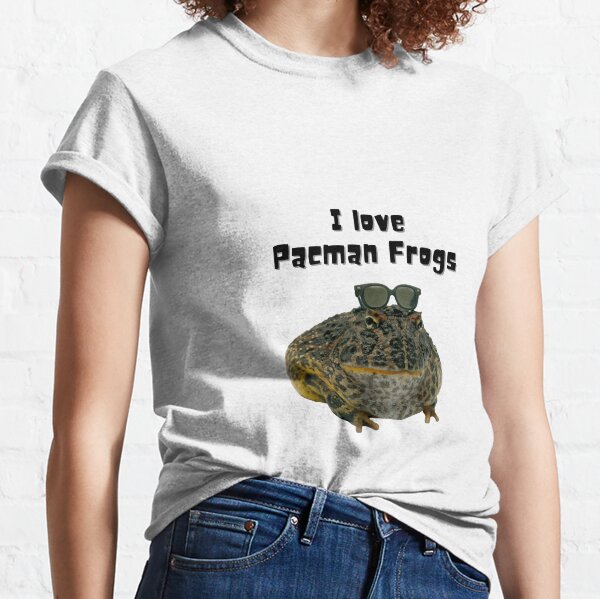 Pacman Frog for Men Women T Shirts South American Horned Frogs